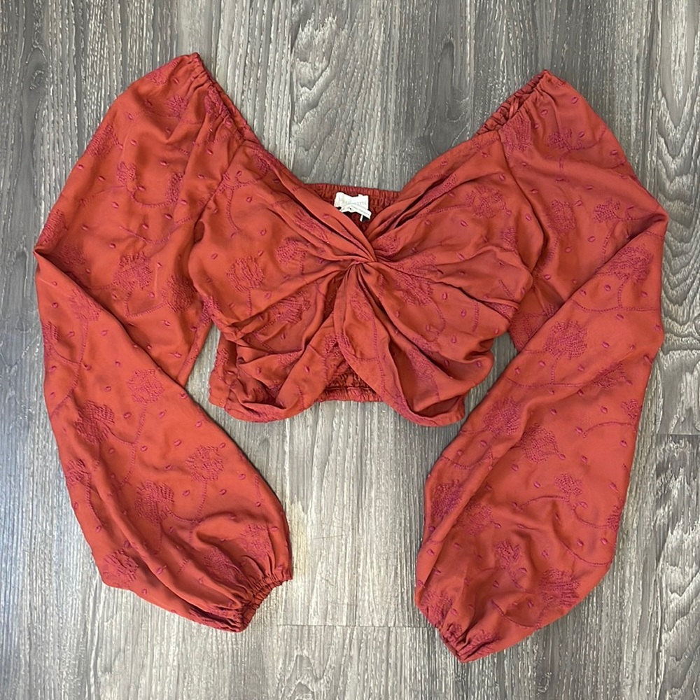 Urban Outfitters off the shoulder top